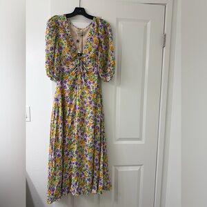 Nicholas Floral Multicolor Maxi Dress